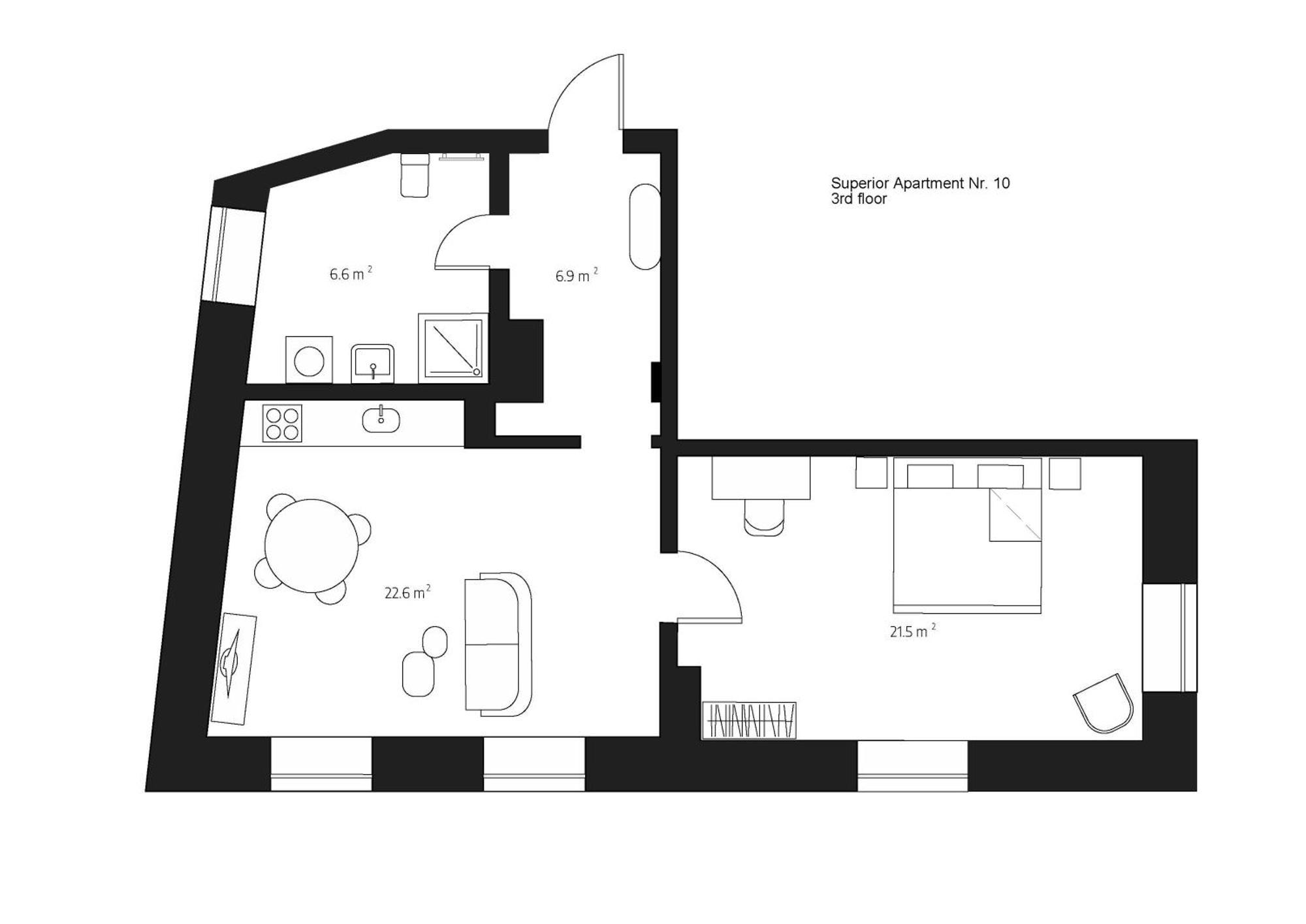 Centra Nams - Center Apartments Cēsis Pokój zdjęcie