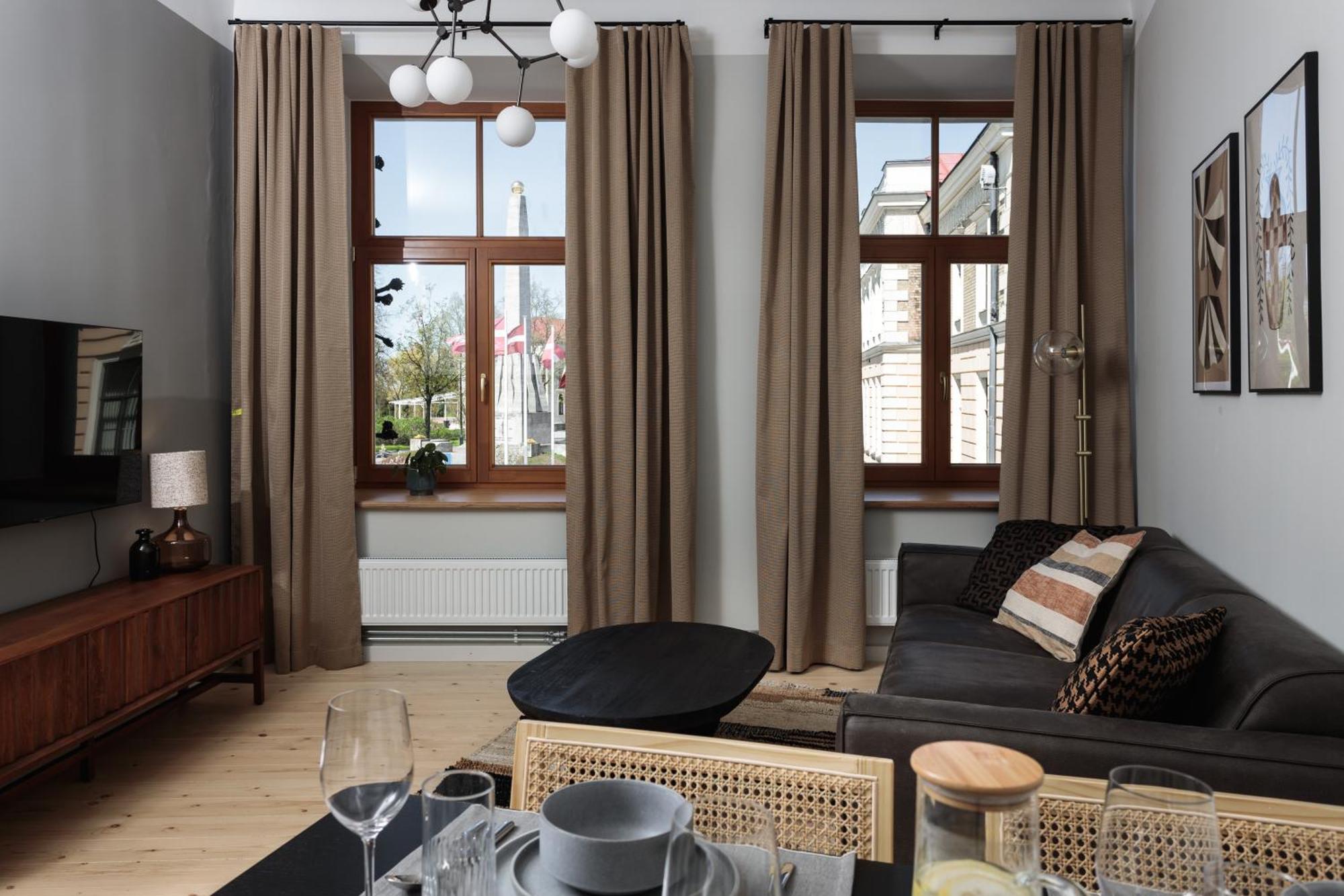 Centra Nams - Center Apartments Cēsis Zewnętrze zdjęcie